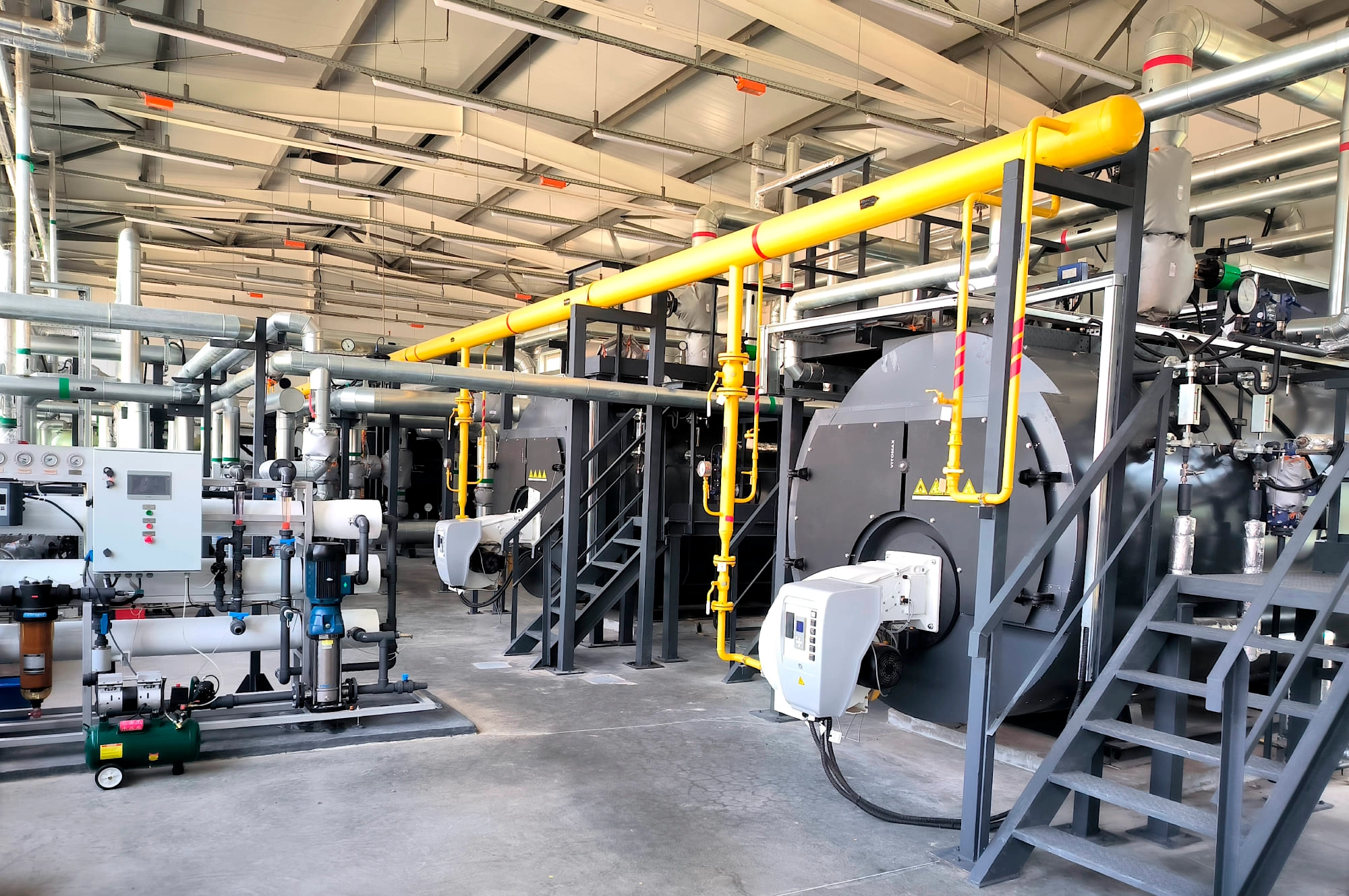 Возведение котельной, ОАО 